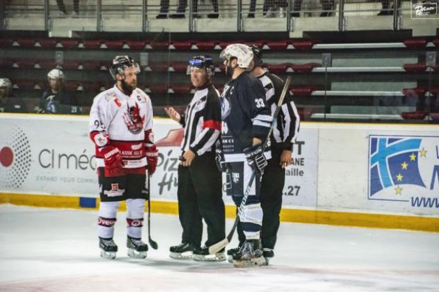 Photo hockey match Marseille - Briançon  le 17/03/2019