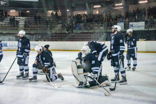 Photo hockey match Marseille - Briançon  le 17/03/2019