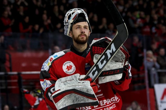 Photo hockey match Amiens  - Grenoble  le 20/03/2019