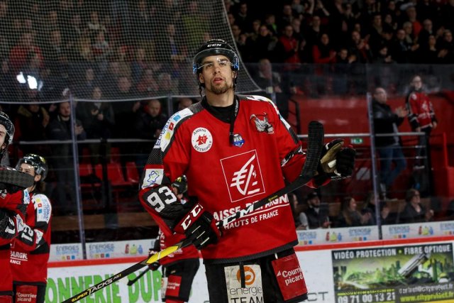 Photo hockey match Amiens  - Grenoble  le 20/03/2019