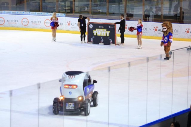 Photo hockey match Lyon - Strasbourg  le 22/03/2019
