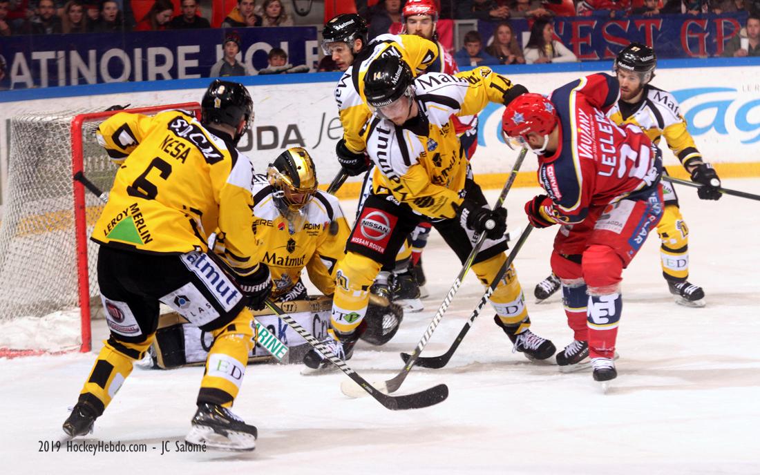 Grenoble  1 - 2 Rouen
