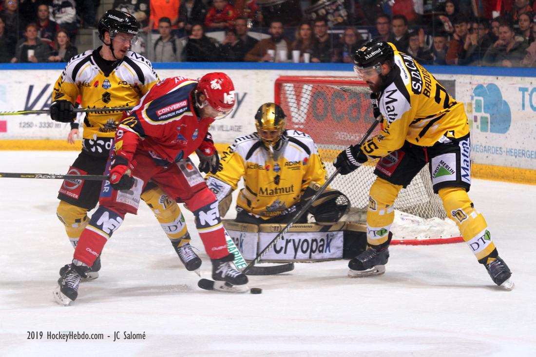 Grenoble  1 - 2 Rouen