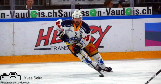 Photo hockey match Lausanne - Zug le 02/04/2019