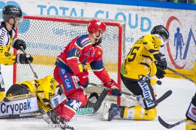 Photo hockey match Grenoble  - Rouen le 02/04/2019