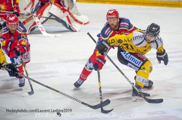 Photo hockey match Grenoble  - Rouen le 03/04/2019