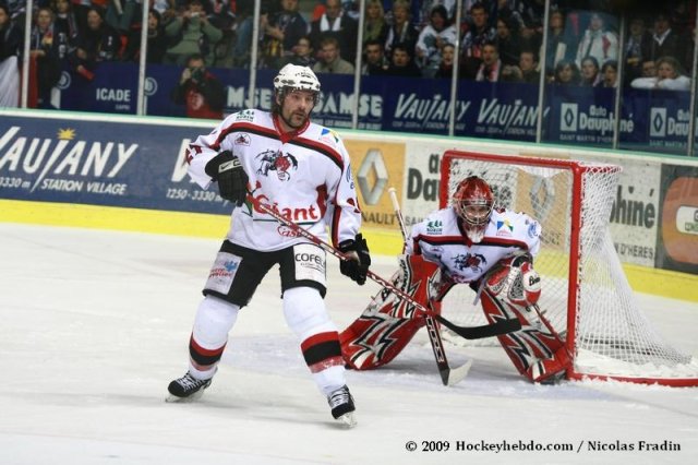 Photo hockey match Grenoble  - Briançon  le 27/03/2009
