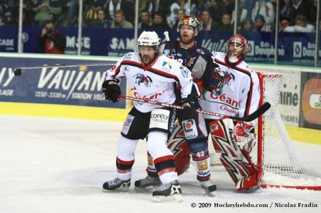 Photo hockey match Grenoble  - Briançon  le 27/03/2009