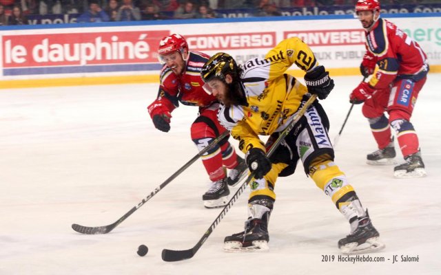 Photo hockey match Grenoble  - Rouen le 07/04/2019