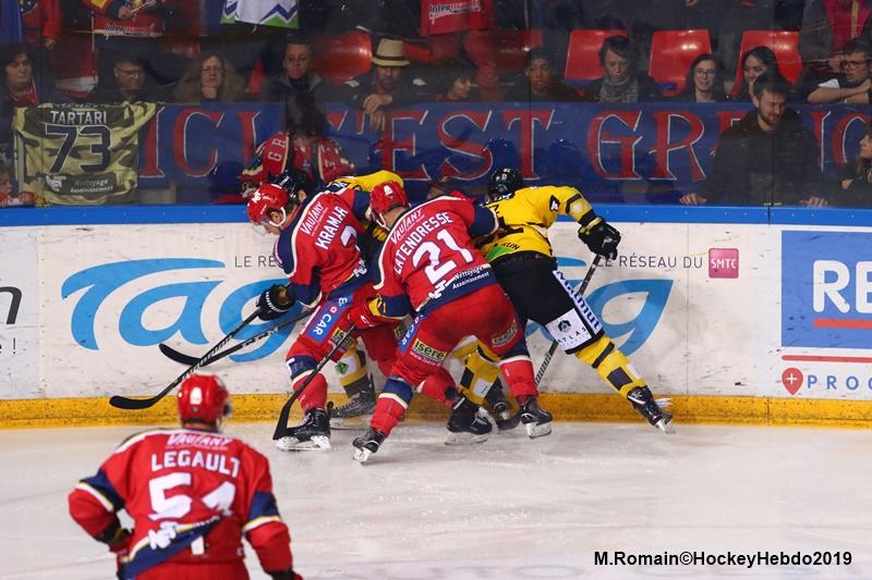 Grenoble  4 - 1 Rouen