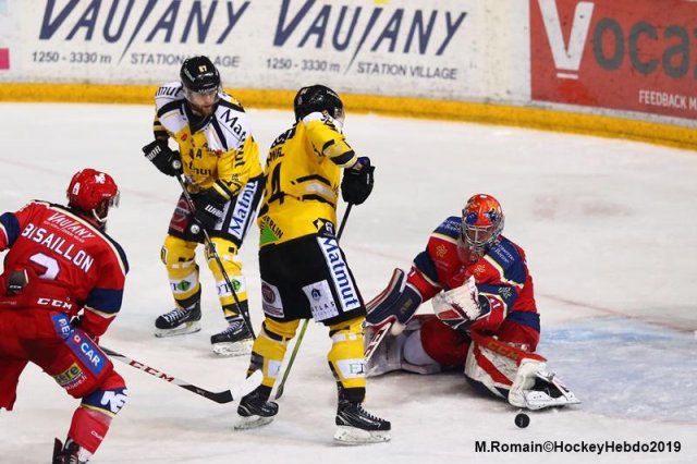 Photo hockey match Grenoble  - Rouen le 07/04/2019