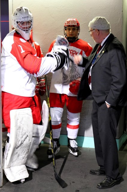 Photo hockey match Norway - Denmark le 14/04/2019