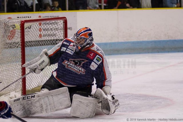 Photo hockey match Clermont-Ferrand - Courchevel-Méribel-Pralognan le 13/04/2019