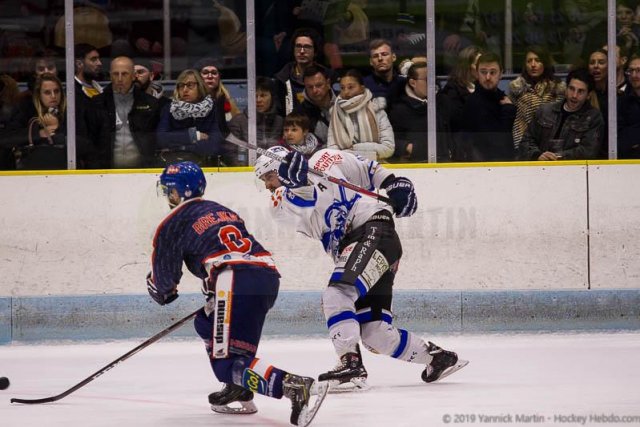 Photo hockey match Clermont-Ferrand - Courchevel-Méribel-Pralognan le 13/04/2019