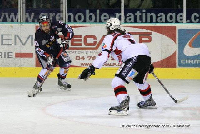Photo hockey match Grenoble  - Briançon  le 28/03/2009