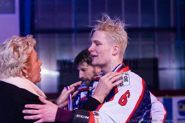 Photo hockey match Clermont-Ferrand - Courchevel-Méribel-Pralognan le 13/04/2019