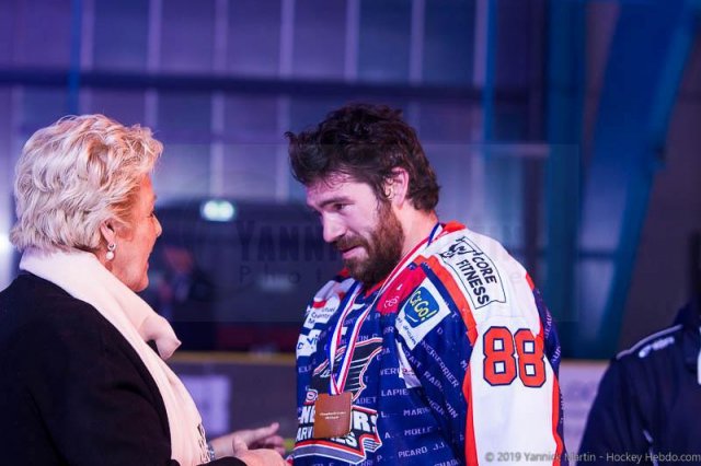 Photo hockey match Clermont-Ferrand - Courchevel-Méribel-Pralognan le 13/04/2019
