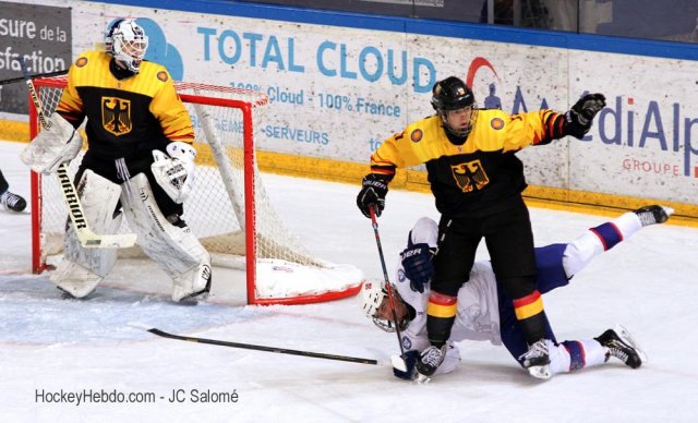 Photo hockey match Germany - Norway le 15/04/2019