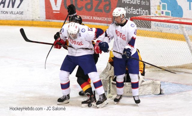 Photo hockey match Germany - Norway le 15/04/2019