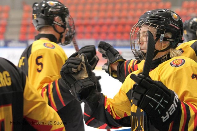 Photo hockey match Germany - Norway le 15/04/2019