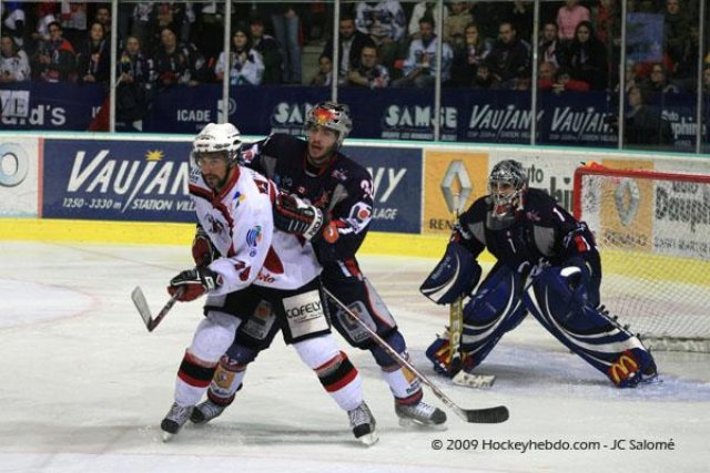 Photo hockey match Grenoble  - Briançon  le 28/03/2009