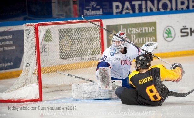 Photo hockey match Germany - Norway le 15/04/2019