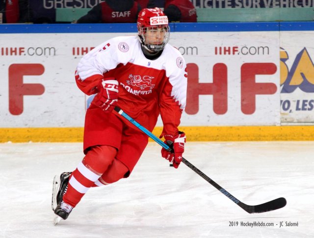 Photo hockey match Denmark - Ukraine le 15/04/2019