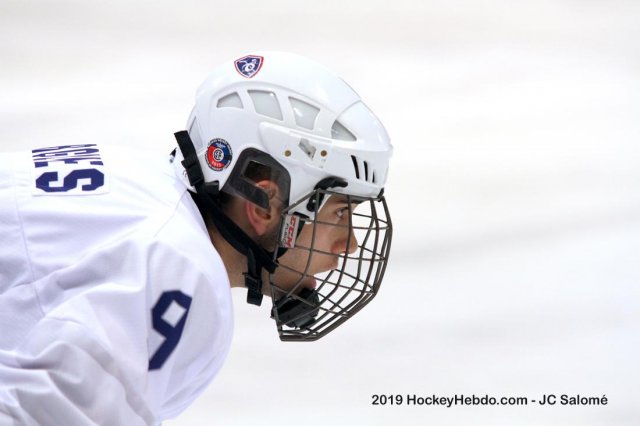 Photo hockey match Denmark - France le 18/04/2019