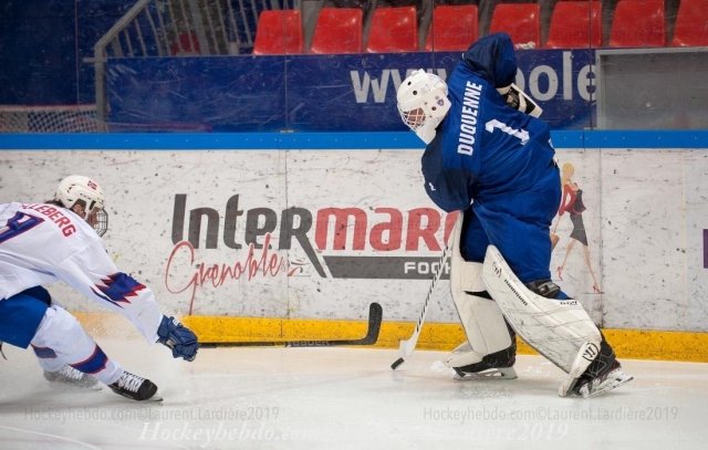 Photo hockey match France - Norway le 17/04/2019