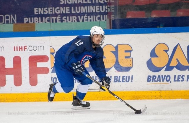 Photo hockey match France - Norway le 17/04/2019