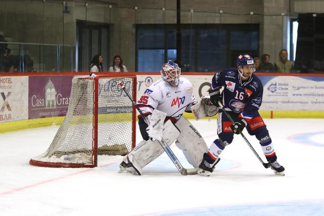 Photo hockey match Zürich - Mannheim le 17/08/2019