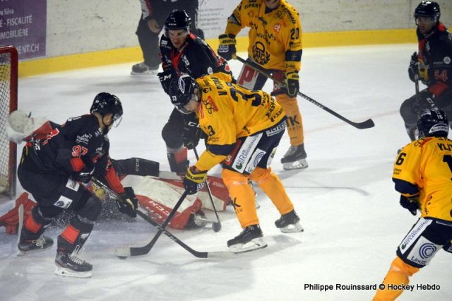 Photo hockey match Chamonix  - Rauma le 28/08/2019