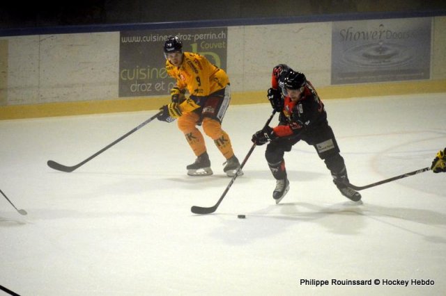 Photo hockey match Chamonix  - Rauma le 28/08/2019