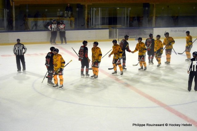 Photo hockey match Chamonix  - Rauma le 28/08/2019