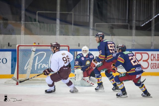 Photo hockey match Genève - Düsseldorf le 06/09/2019