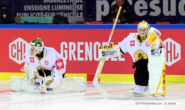 Photo hockey match Grenoble  - Skellefteå le 07/09/2019
