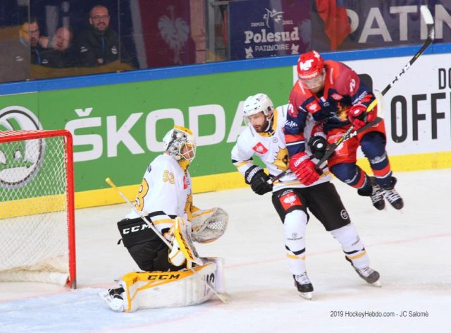 Photo hockey match Grenoble  - Skellefteå le 07/09/2019