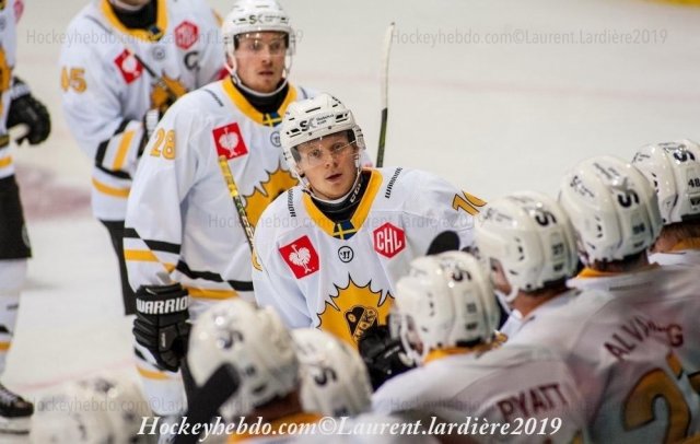 Photo hockey match Grenoble  - Skellefteå le 07/09/2019