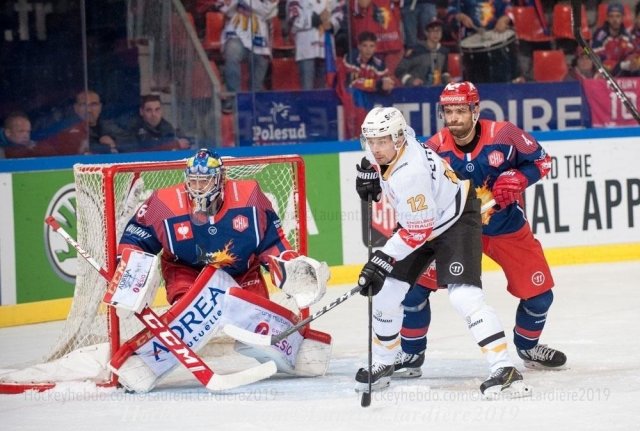 Photo hockey match Grenoble  - Skellefteå le 07/09/2019