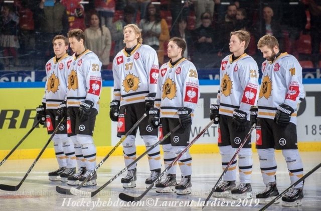 Photo hockey match Grenoble  - Skellefteå le 07/09/2019