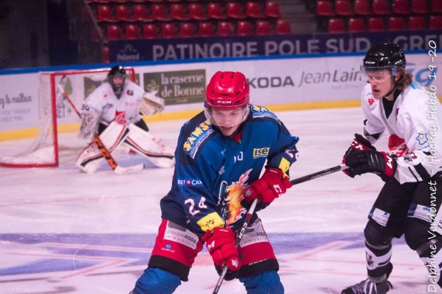 Photo hockey reportage U20 - Grenoble Amiens: un match renversant