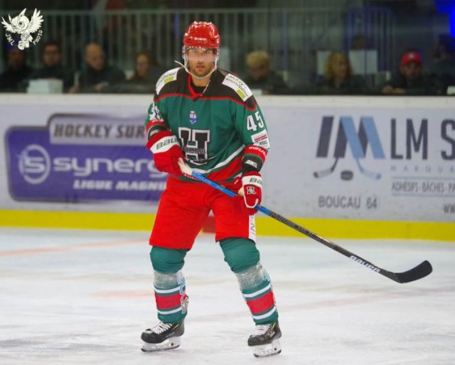 Photo hockey match Anglet - Chamonix  le 20/09/2019