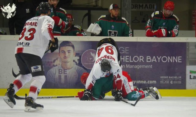 Photo hockey match Anglet - Chamonix  le 20/09/2019