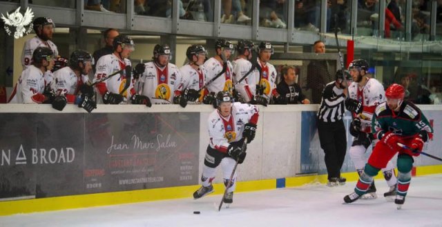Photo hockey match Anglet - Chamonix  le 20/09/2019