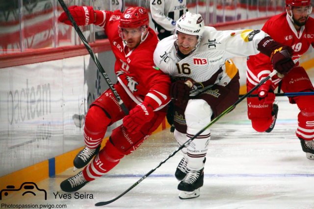 Photo hockey match Lausanne - Genève le 24/09/2019