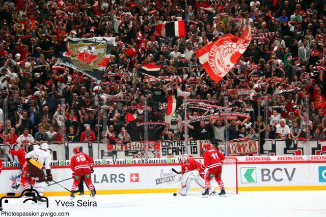 Photo hockey match Lausanne - Genève le 24/09/2019