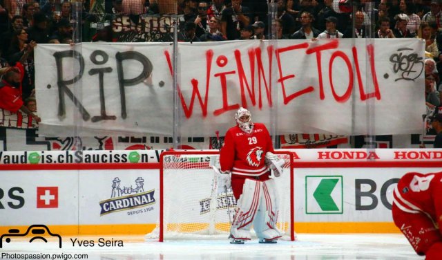 Photo hockey match Lausanne - Genève le 24/09/2019