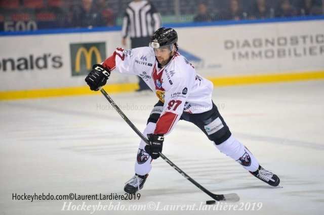 Photo hockey match Grenoble  - Chamonix  le 24/09/2019