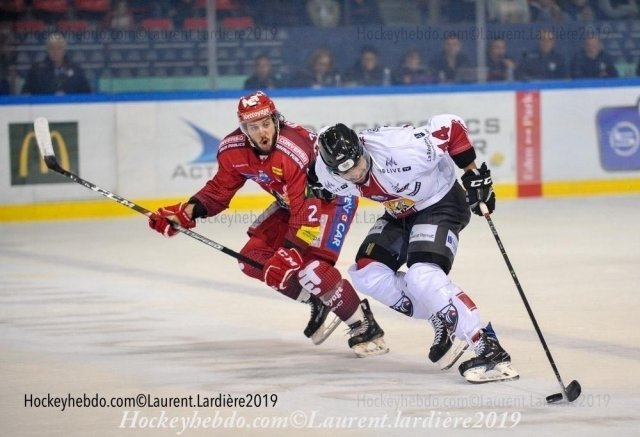 Photo hockey match Grenoble  - Chamonix  le 24/09/2019
