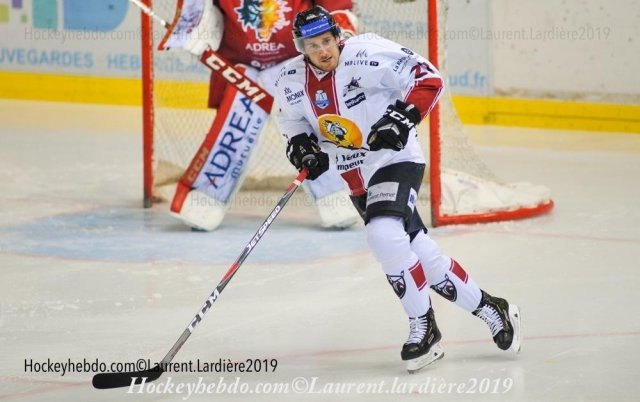 Photo hockey match Grenoble  - Chamonix  le 24/09/2019